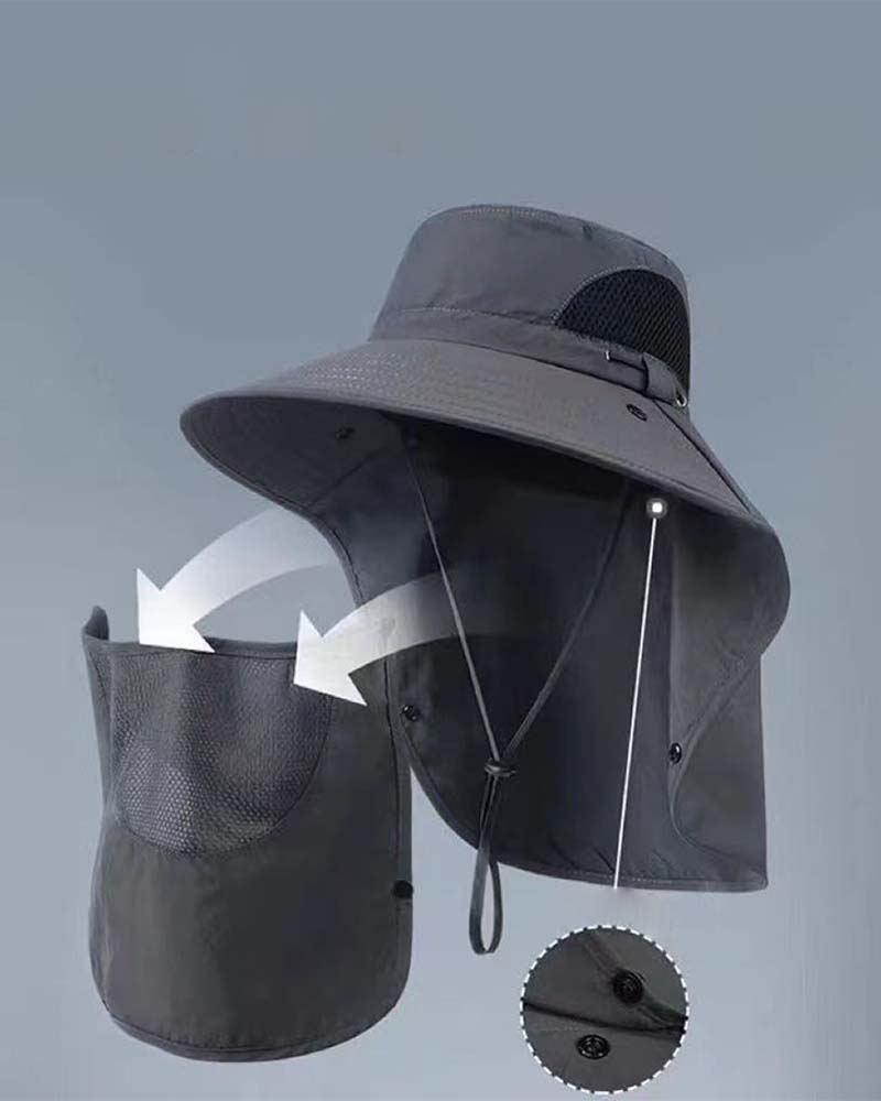 Hatt Ansiktsdekning Sol Beskyttelse Bøtte