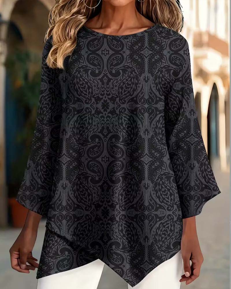 Topp Krysse Uregelmessig Trykk