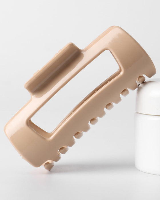 Myk Hårklype I Silikon, Bakhodestøtte, Hårspenne