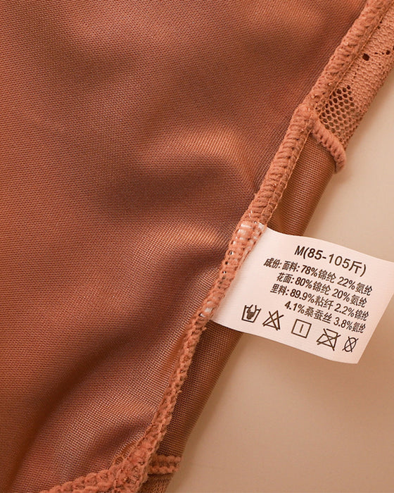 Høytaljede Blonde Truser For Kvinner