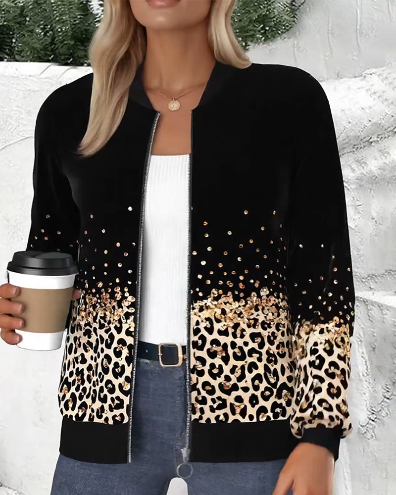 Kappposisjonering Leopardprint