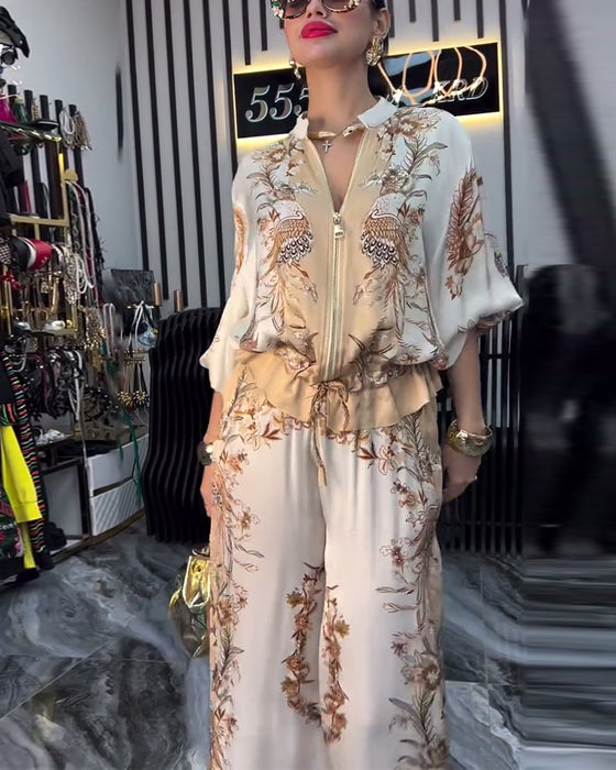 Vid Bukse Dress Temperament Ståkrage Glidelås