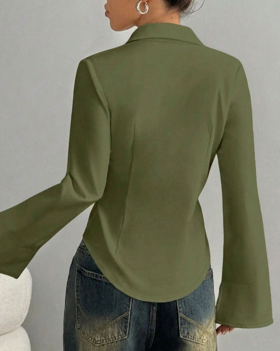 Eleganst Slim-Fit DameSkjorte
