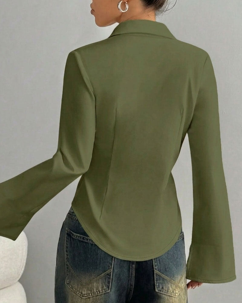 Eleganst Slim-Fit DameSkjorte