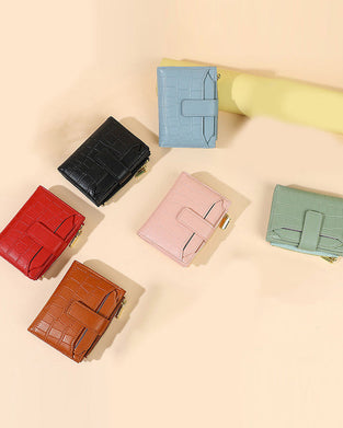 Kompakt Universell Lommebok For Kvinner