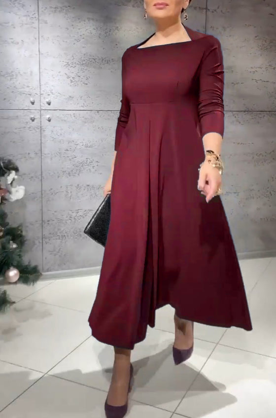 Elegant maxi casual kjole