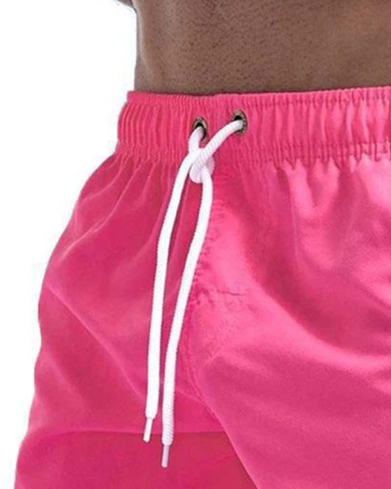 Shorts Elastisk Midje Dragsnor Rasktørkende Sport