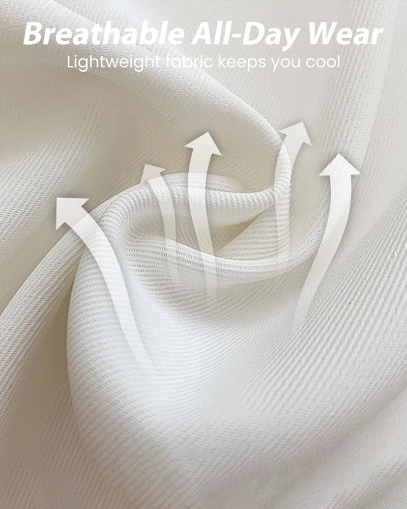 Bukser Herre Avslappet Plissert Bredt Ben