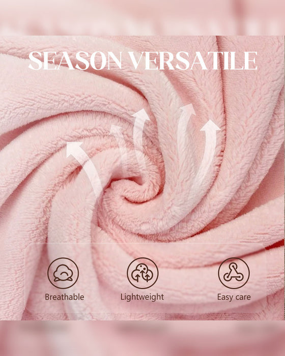 🔥✨Myk Og Smidig Badekåpe 🧖‍♀️ – Mykt Stoff Mot Huden, Koselig Varme Etter Dusjen