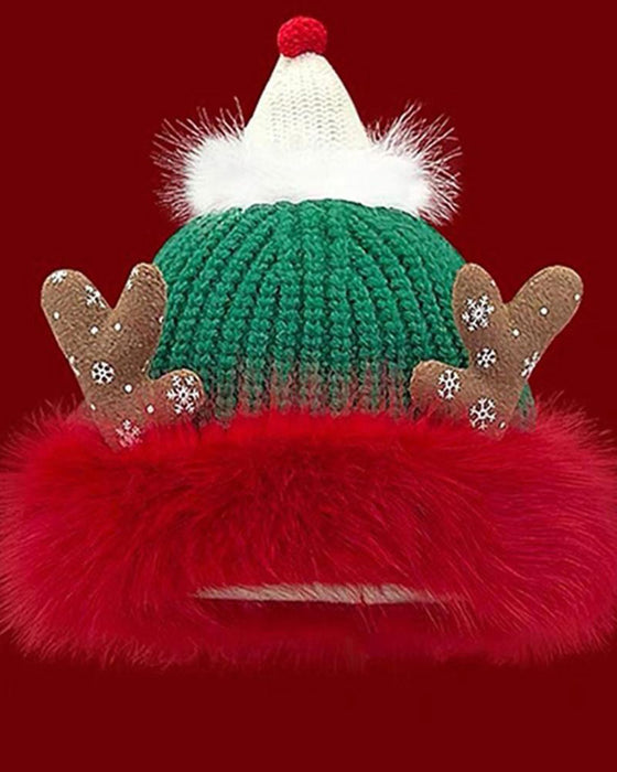 Julestil Festival Feiring Glad Strikket Lue
