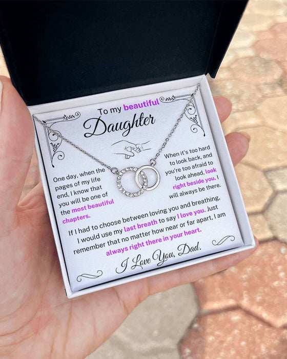 Halskjede Med Doble Ringer