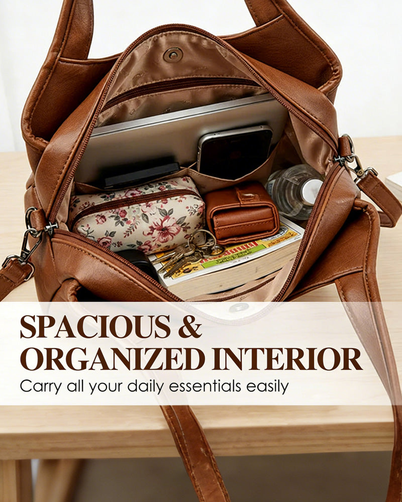 Veske Vintage Stor Kapasitet Crossbody