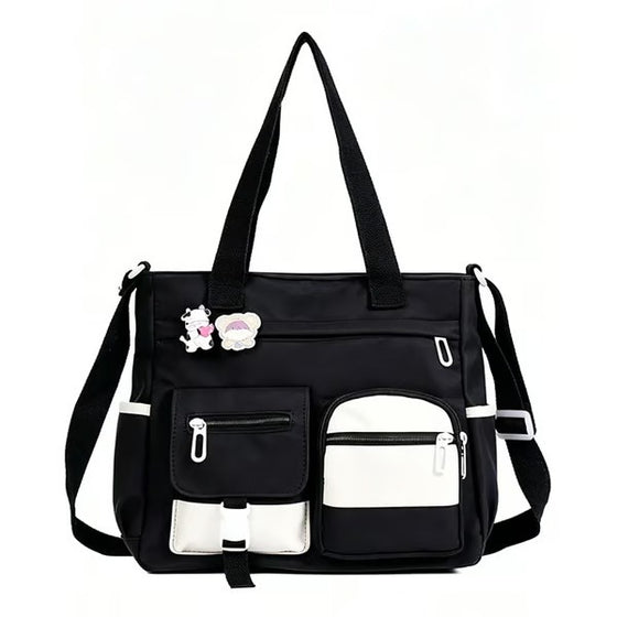 Veske Rommelig Canvas Tote Rom