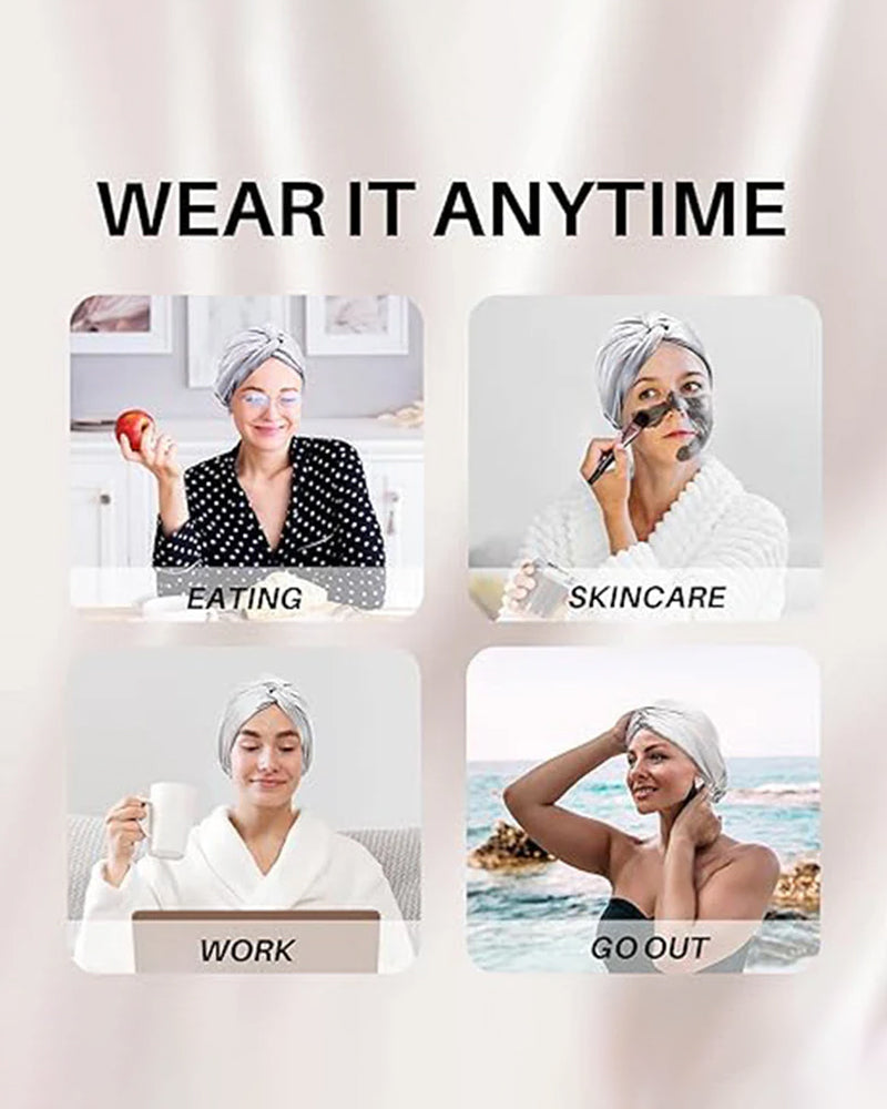 Myk Og Elastisk Hårhette Med Tvistet Design