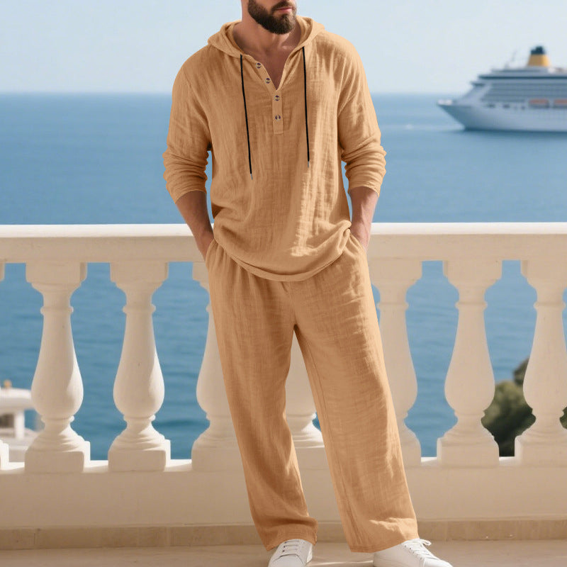 Toparsett Moter Herre Casual Lang