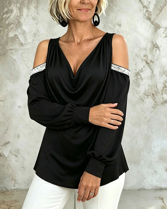 Bluse Casual Tøff Off-Shoulder