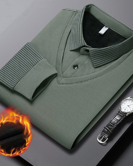 ⏳Begrenset Tid 50% Rabatt💥Stripet Jakkeslag Falsk Todelt Skjorte