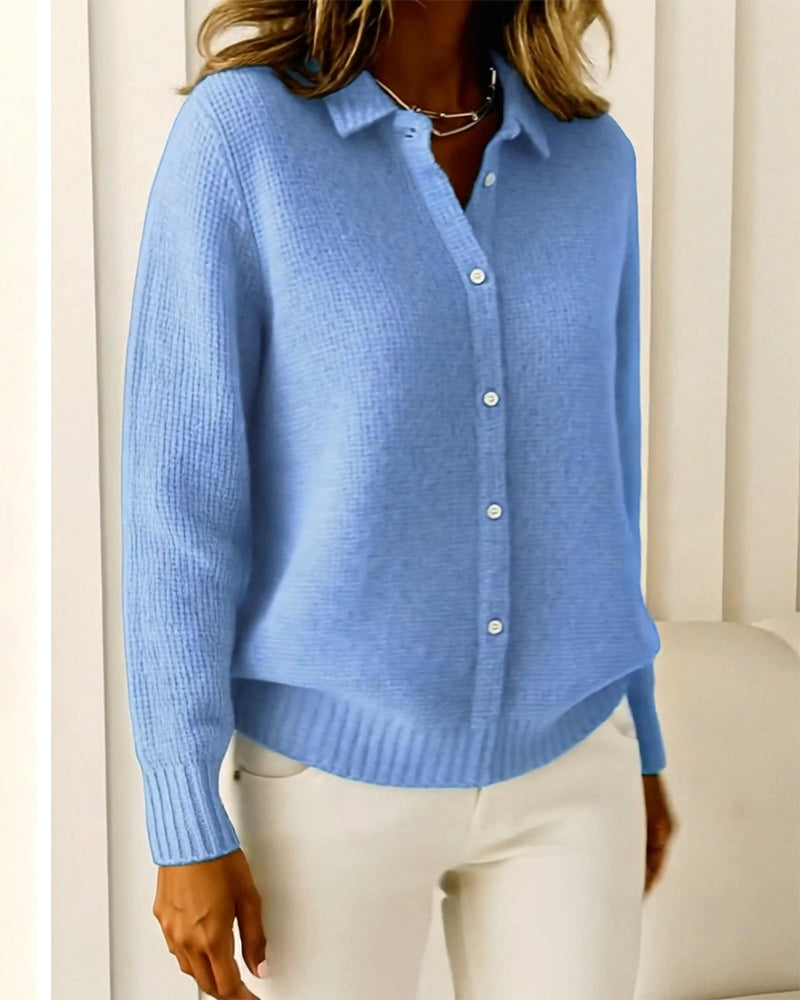 Cardigan Mote Slag Knapp