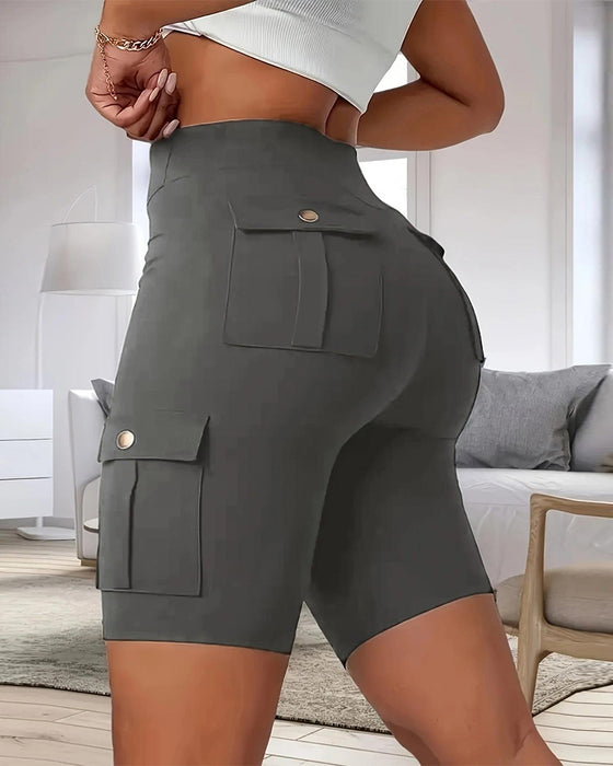 Leggings Enkeltspenne Ensfarget Yoga
