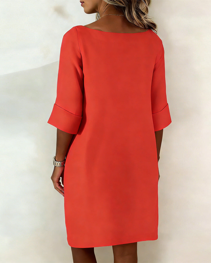 Kjole Casual Lin Shift