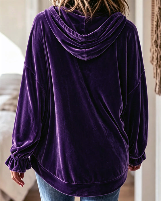Hoodie Enfarget Langermet