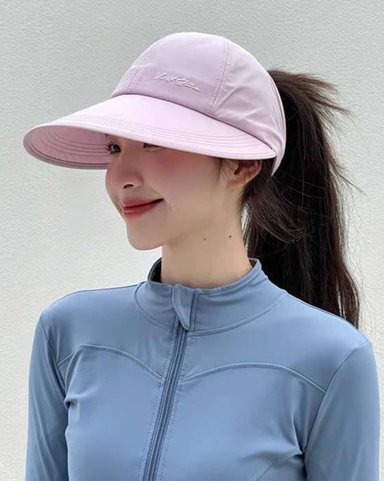 Hatt Kvinner Bred Brem Sol