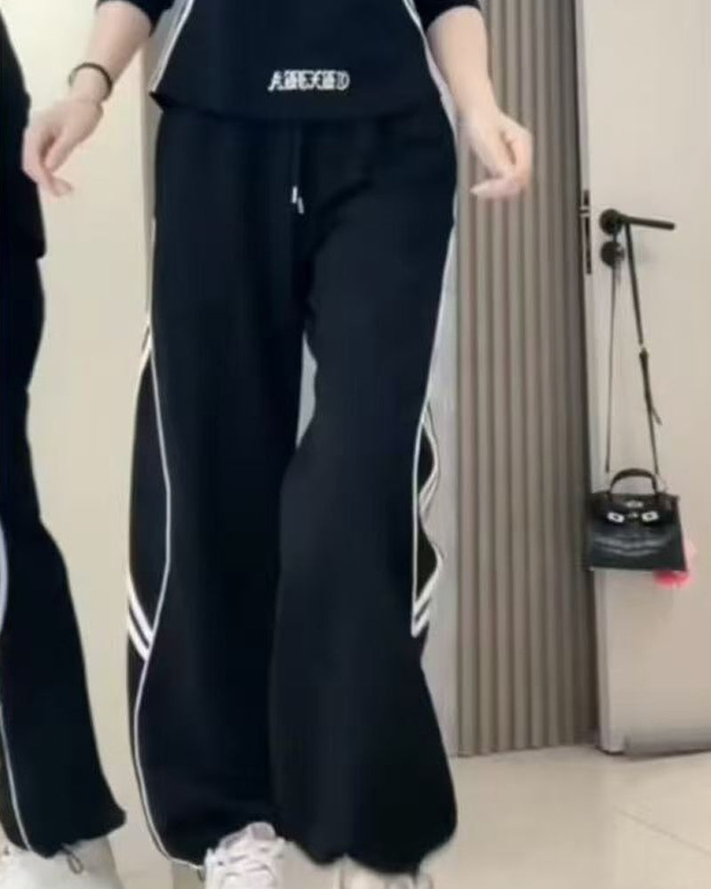 Todelte Sett Uformell Sport Figurfordelaktig