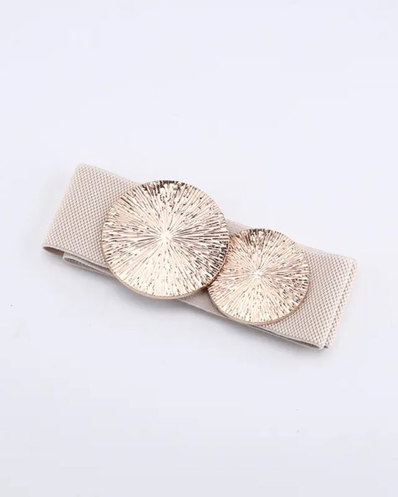 Midjestykke Dobbel Rund Elastisk