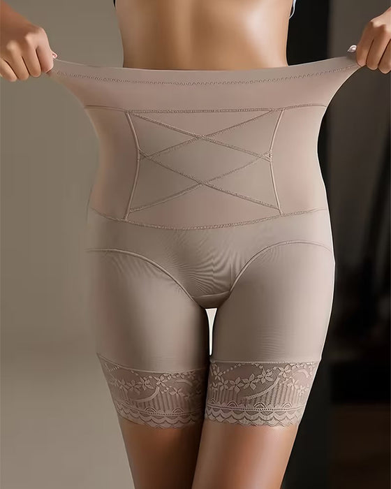 Shapewear Stilig Høy Midje Magekontroll
