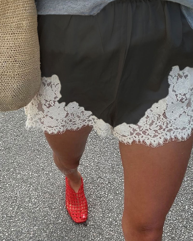 Shorts Mote Blondekant Lappeteppe