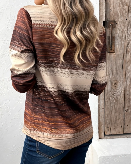 Genser Ståkrage Halvglidelås Gradient