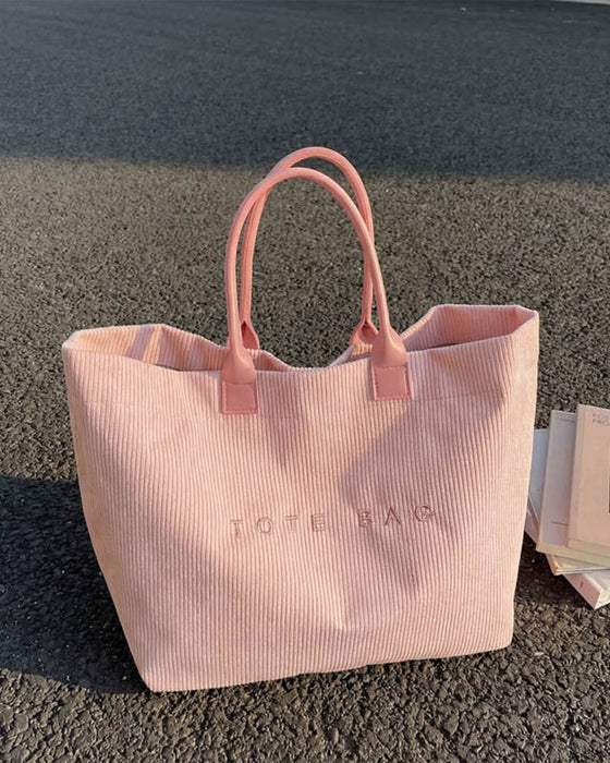 Veske Bokstavtrykk Tote