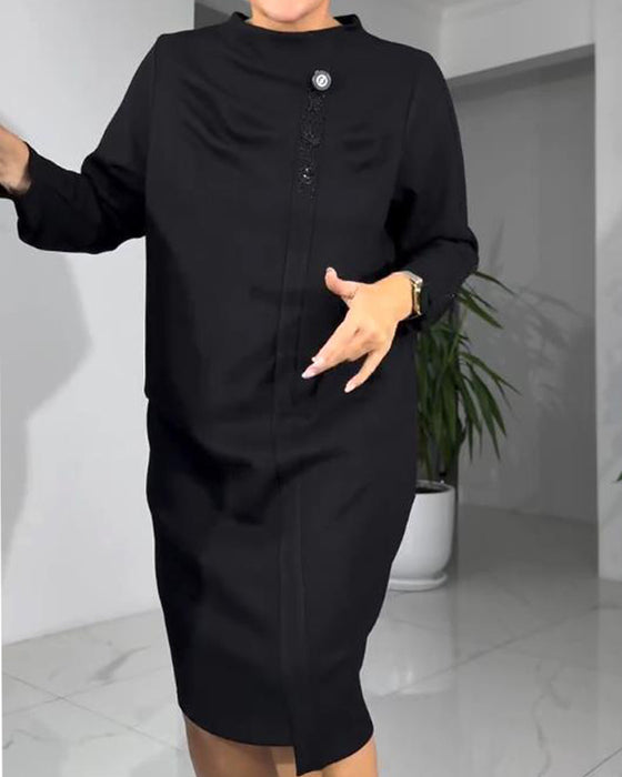 Kjole Med Sofistikerte Stil Og Elegant Stemning