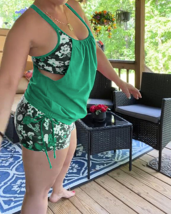 Badedrakt Trykt Hengeselen Boxer