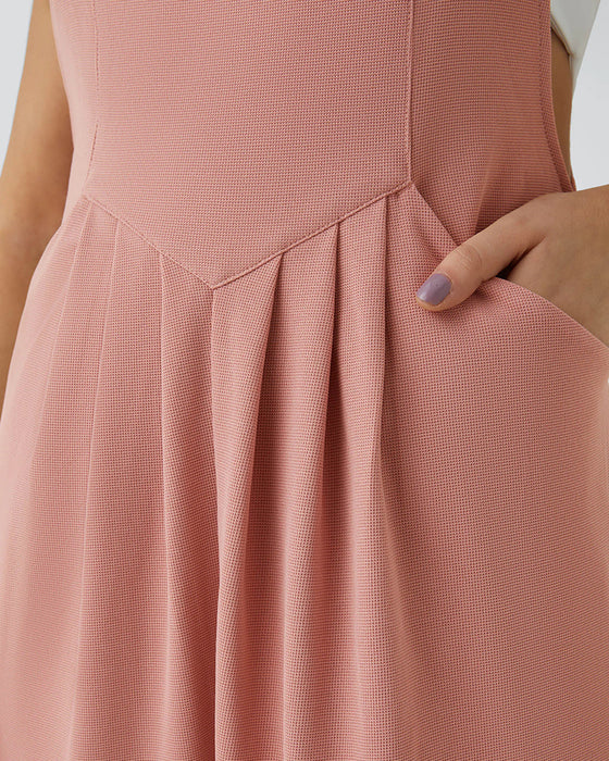 Overalls Ensfarget Plissert