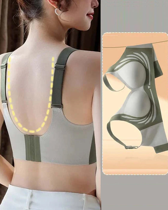 Løfte anti-sagging trådløs push-up bh