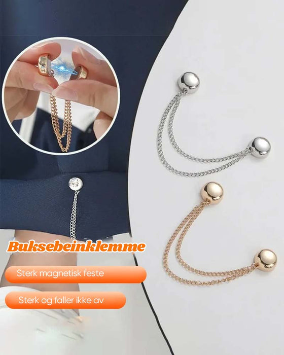 Multifunksjons magnetiske klesklips