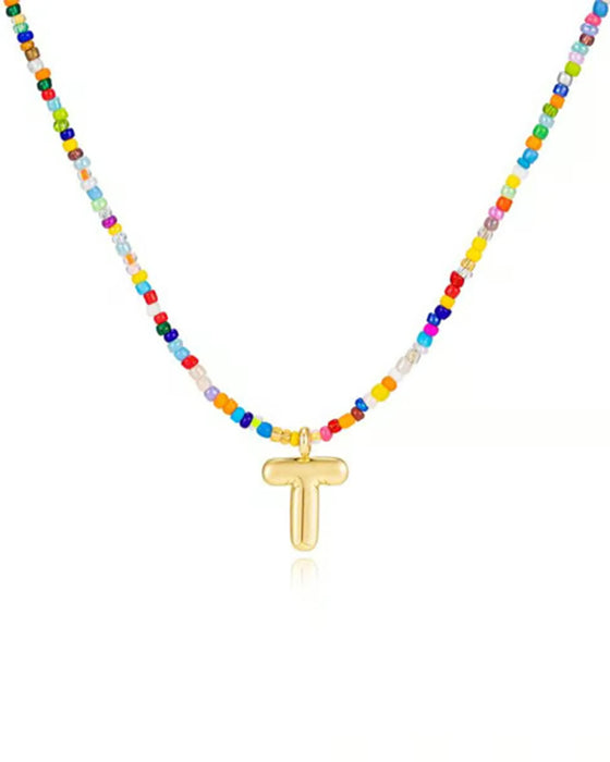 Fargerik Boho Halskjede for Kvinner