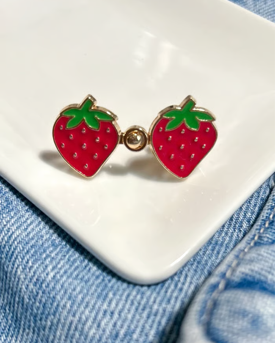 Søte Midjeomfavnende Knapper Med Tegneseriefigurer