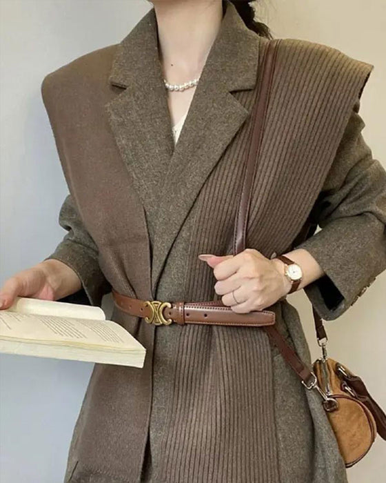 Sjal Skjerf Casual Allsidig Ensfarget For Kvinner