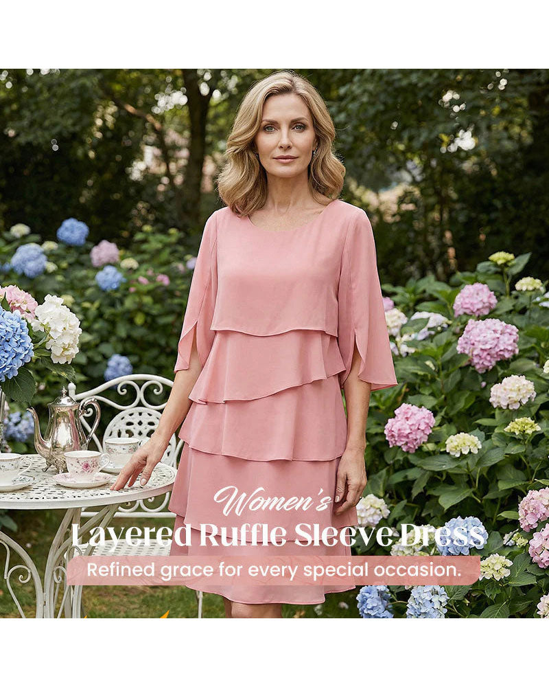 Kjole Løs Rund Hals Kake