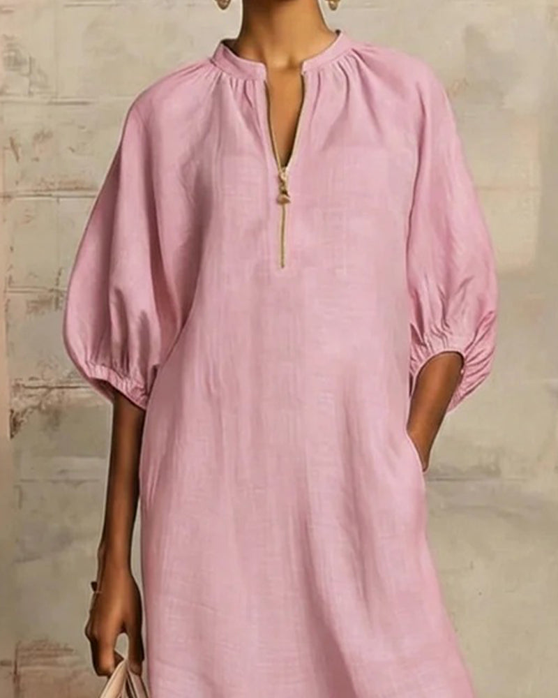 Kjole Glidelås Ballongerme