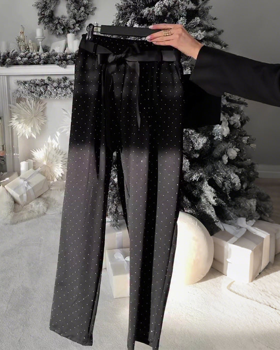 Bukser stilige og allsidige glitter