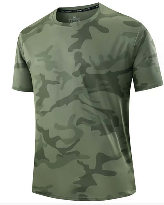 T-Shirt Camo Kort Erme Herre