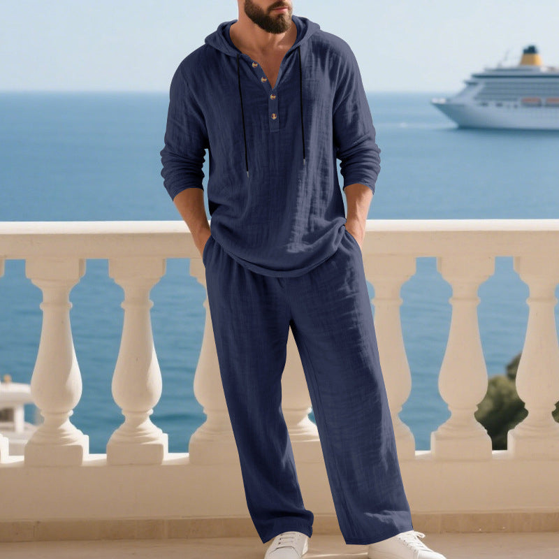 Toparsett Moter Herre Casual Lang