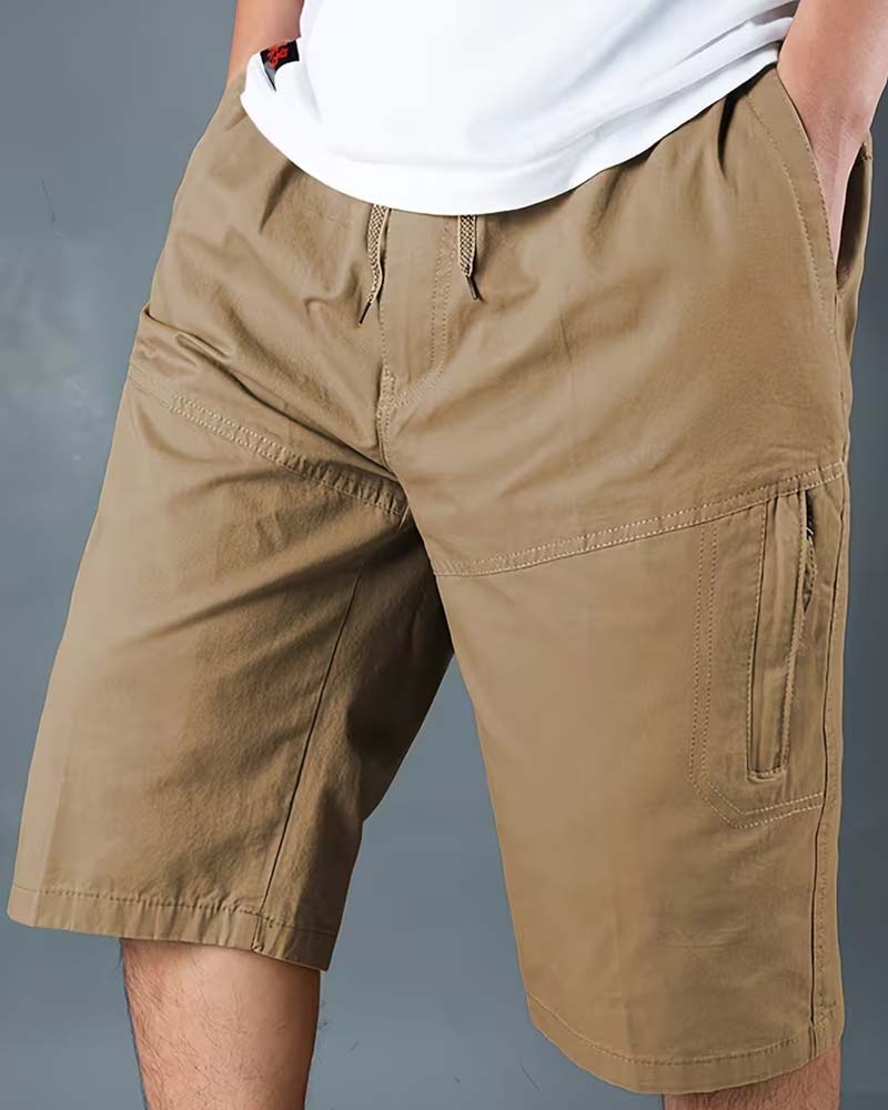 Herrer Shorts Rett Ben Avslappnet