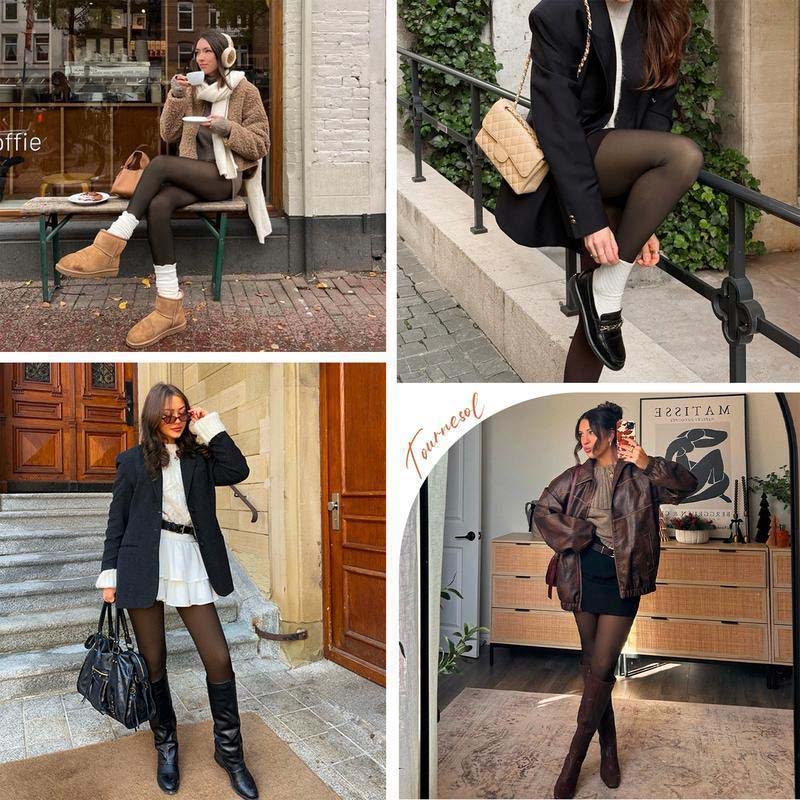 Fôrede Shaping-Leggings Med Én Søm