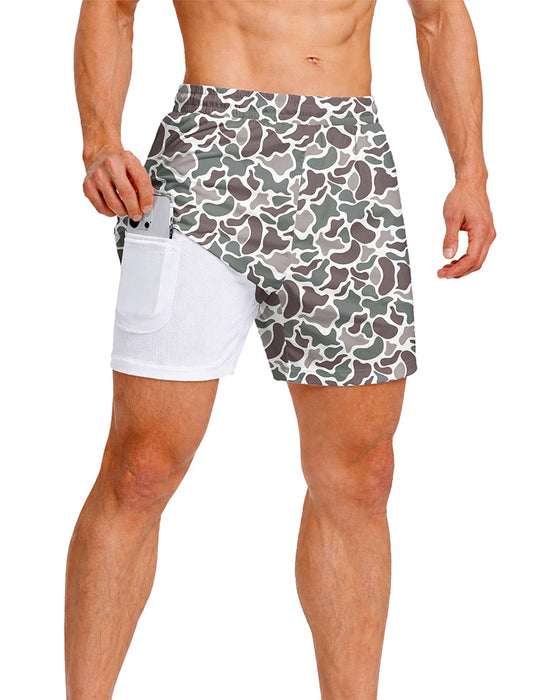 Shorts Kamuflasje Trykk Strand