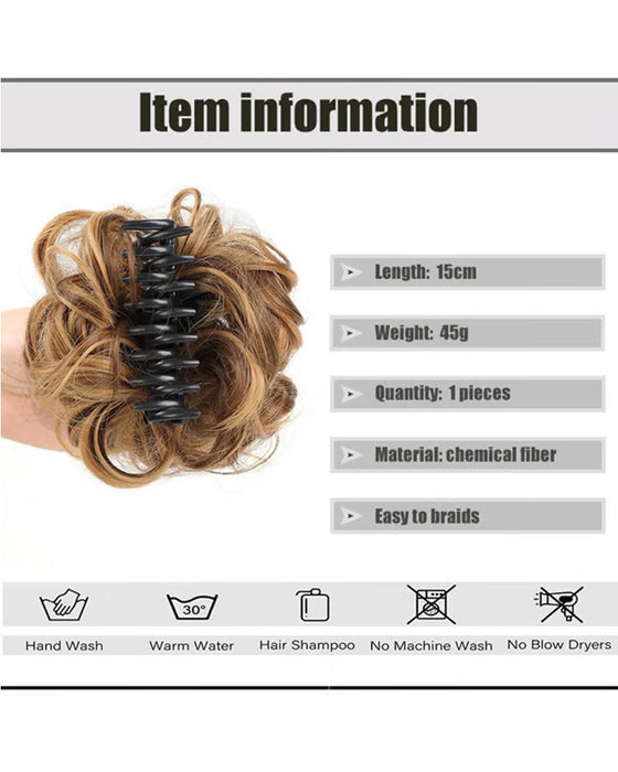 🔥Hårknute-forlengelsesklips✨