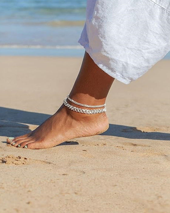 Ankelkjede Dobbelt Lag Cubansk